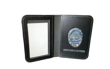 Miami-Dade School Board Police Single ID Holder with Mini Badge (100-ML)